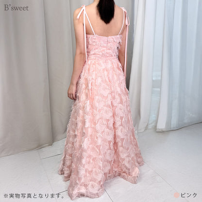 【wd718jx】フェザーシンプルウェディングドレス