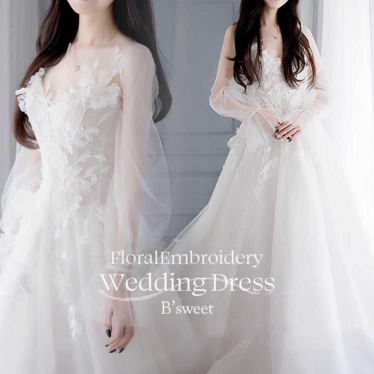 【かねち様】オリーブグリーン 刺繍 ロング シアー Aライン オケージョンドレス シルバーサテンにグリーンチュール刺繍を重ねた肩袖デザインのA