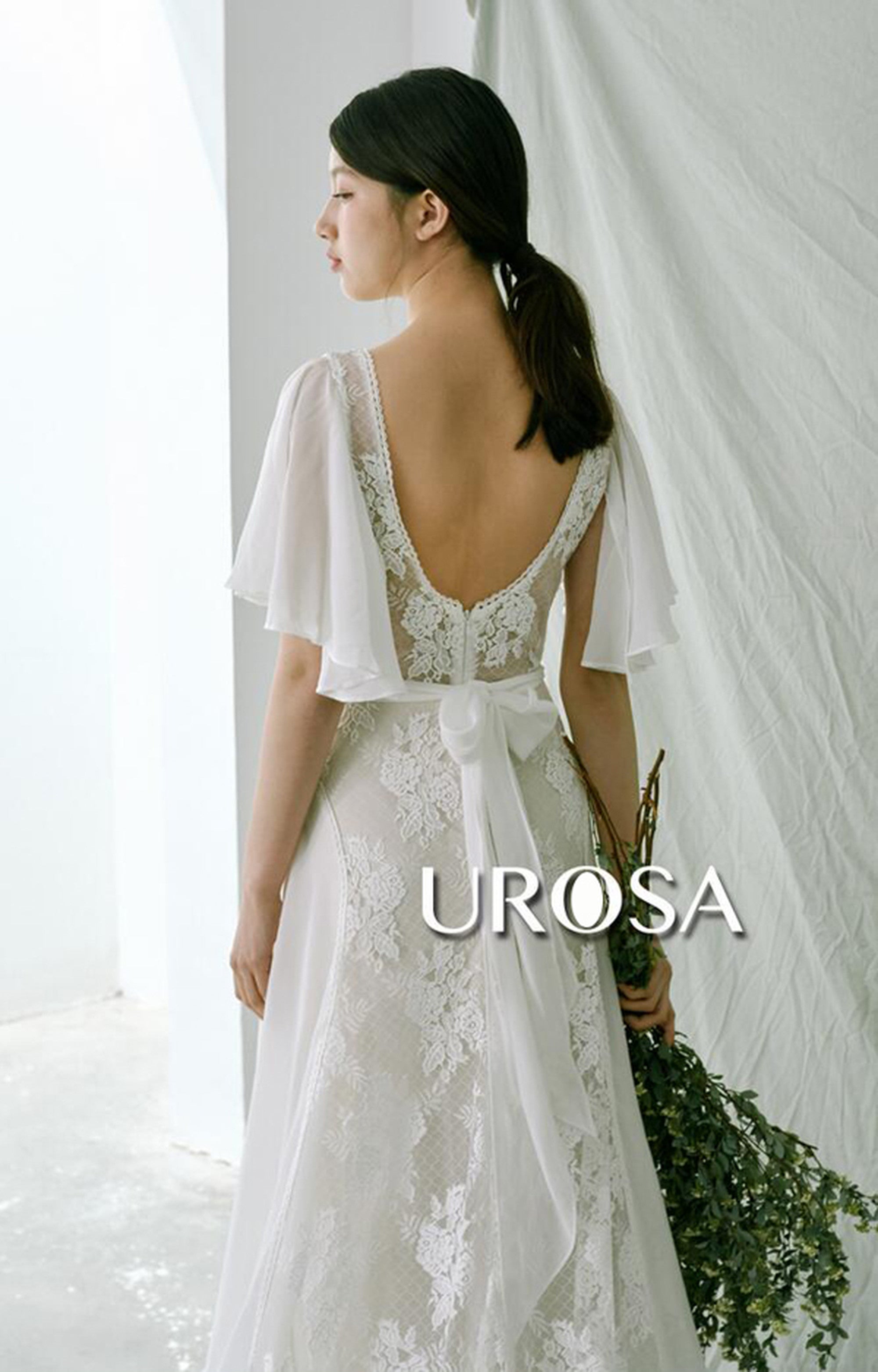 前撮りドレスビタースウィート ウェディングドレス UROSA - ウェディング