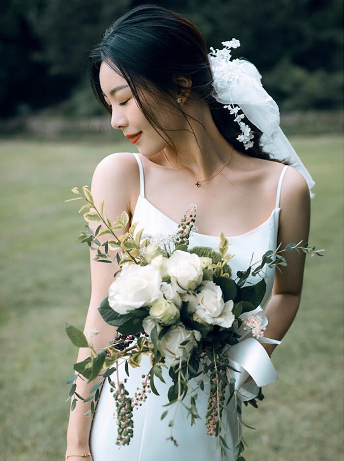 パーティードレス 演奏会ドレス Aラインドレス 韓国 結婚式 ロング 花柄